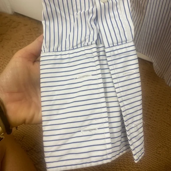 POLO Ralph Lauren dress shirt Size 15 1/2-34 regent classic fit Blue Stripe - Picture 3 of 9